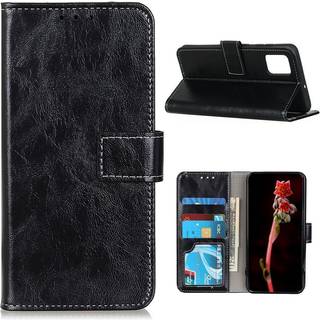 Samsung Galaxy S20 FE / S20 FE (5G) Læder Flip Cover m. Stander - Sort