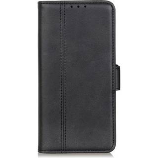 Huawei Y5p Retro Læder Cover m. Kortholder - Sort