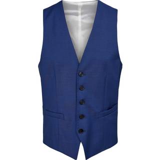 BALDESSARINI Herren Weste blau Slim Fit