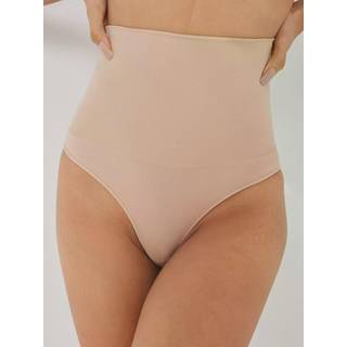 Seamless High Waist Medium Control Nude L