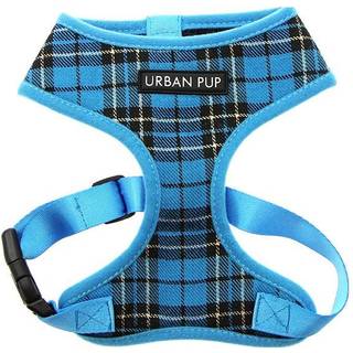 Urban Pup Harness - Blue Tartan / S