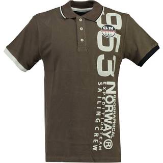 GEOGRAPHICAL NORWAY POLO Herre Kandin - Khaki - M