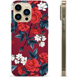 iPhone 13 Pro Max TPU Cover - Vintage Blomster