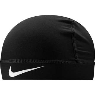 Nike Pro Skull Cap 3.0 - Sort/Hvid, Stor | Dri-FIT, Letvægts, Åndbar, Svedtransporterende Skull Cap med flade sømme