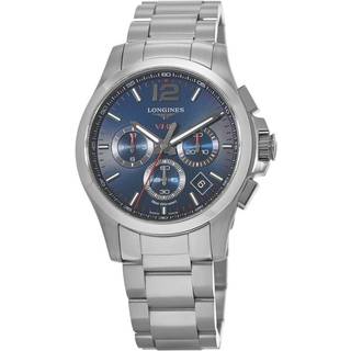 Longines L3.717.4.96.6 Conquest V.H.P. Blå/Stål Ø42 mm