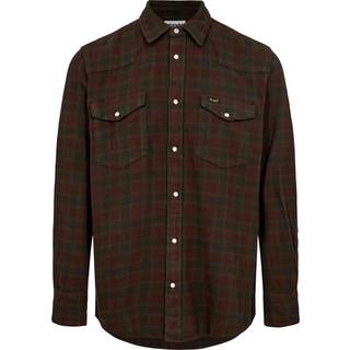 WRANGLER SKJORTE LANG ÆRME (KRAFTIG SKJORTE) M