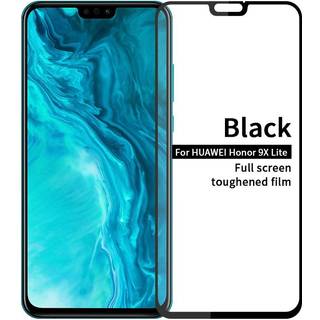 Huawei Honor 9X Lite Hofi Hærdet Glas Skærmbeskyttelse - Full Fit - Case Friendly - Sort