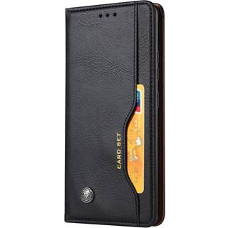 Huawei P Smart (2021) Læder Cover m. Ekstra Kortlomme - Sort