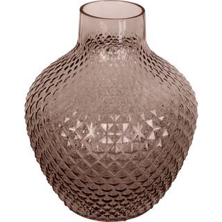 Vase Delight brun
