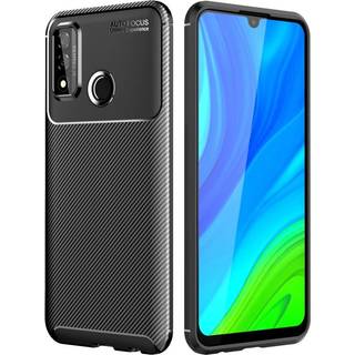 Huawei P Smart (2020) Carbon Fiber Cover - Sort
