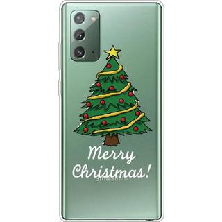 Samsung Galaxy Note 20 Fleksibelt Plast Jule Cover - Juletræ