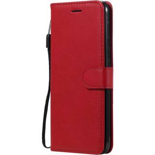 Motorola Moto E7 Power / E7i Power Flip Cover m. Pung & Ståfunktion - Rød