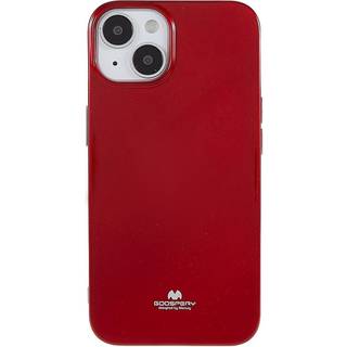 iPhone 14 Plus Mercury Goospery Fleksibelt Plastik Bagside Cover - Rød