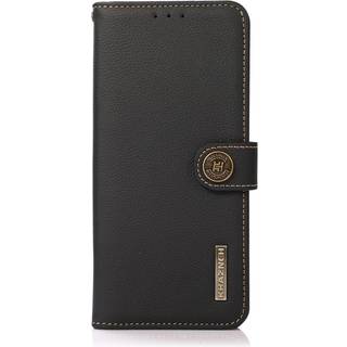 Samsung Galaxy A03s KHAZNEH Læder Cover m. Pung - Sort