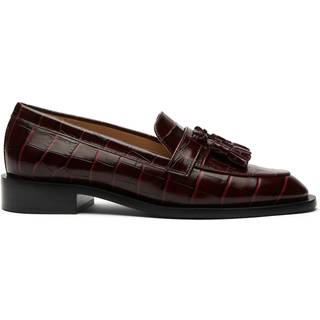 Stuart Weitzman Sutton Loafer - Woman Flats And Loafers Plum 37