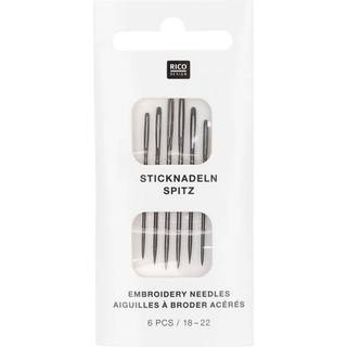 Sticknadeln spitz 18-22 6 Stück