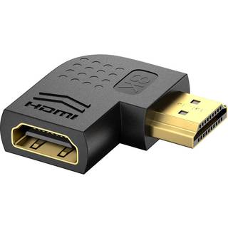 NÖRDIC vinklet HDMI 2.1-adapter 8K60Hz 4K120Hz HDR