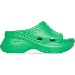 Balenciaga Pool Crocsâ¢ rubber mules - green - EU 40