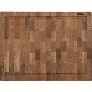 Heirol Heirol skærebræt med rille eg 30x40 cm