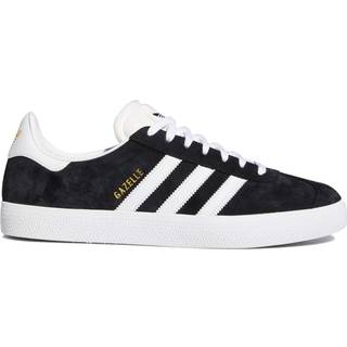 adidas Skateboarding Gazelle Adv Skatesko - 9.5 - cblack/ftwwht/goldmt