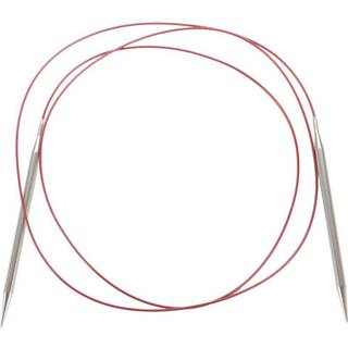 Chiaogoo rød blonder rustfrit stål cirkulære strikning nåle 60 """"-størrelse 3/3,25 mm