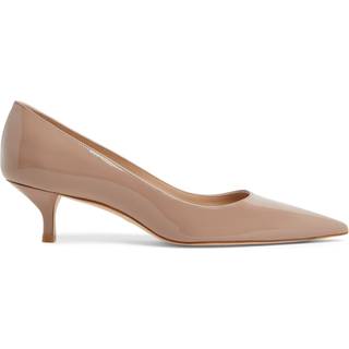 Stuart Weitzman Stuart Kitten Pump - Woman Pumps And Slingback Adobe 37.5