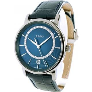 Rado R14064725 Diamaster Blå/Læder Ø33 mm