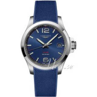 Longines L3.716.4.96.9 Conquest V.H.P Blå/Gummi Ø41 mm