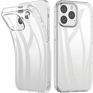iPhone 13 Pro Fleksibel Plastik Bagside Cover - Gennemsigtig