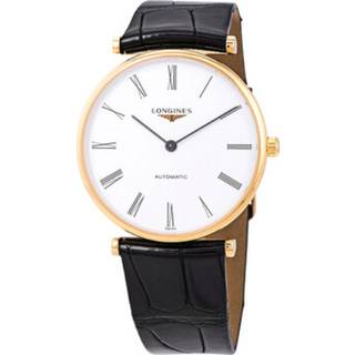 Longines L4.908.1.91.2 Grande Classique Hvid/Læder Ø36 mm