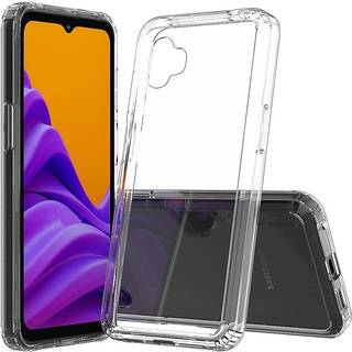 Samsung Galaxy Xcover 6 Pro Acrylic Hybrid Bumper Bagside Cover - Gennemsigtig
