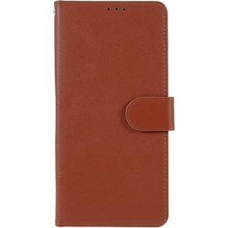 Oppo A76 / Realme 9i Læder Flip Cover m. Pung & Ståfunktion - Brun