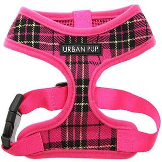 Urban Pup Harness - Pink Tartan / M