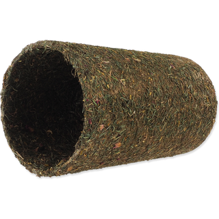 Nature land høtunnel med blomster medium