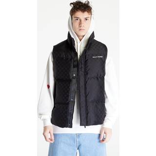Vest Daily Paper Pondo Bodywarmer Monogram Black L - Black - L
