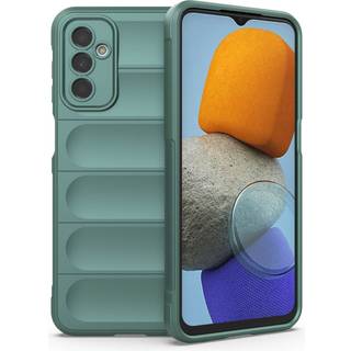 Samsung Galaxy M23 (5G) Bagside Cover m. Udskæringer - Grøn