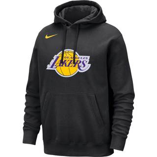 Los Angeles Lakers Club Nike NBA-pullover-hættetrøje til mænd - sort - XL