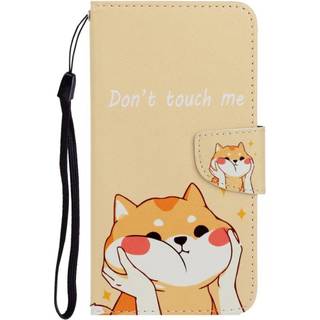 Samsung Galaxy M11 Læder Flip Cover m. Pung - Tyk Kat