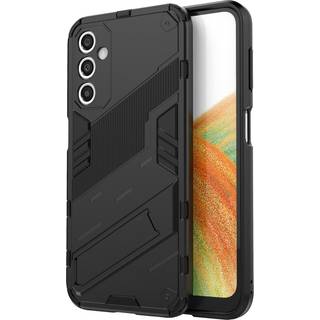 Samsung Galaxy A24 Hybrid Håndværker Cover m. Kickstand - Sort