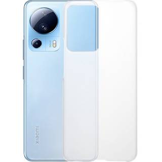 Xiaomi 13 Lite Hårdt Plastik Bagside Cover - Blank - Gennemsigtig