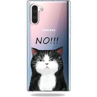 Samsung Galaxy Note 10 Gennemsigtig Fleksibelt Plastik Cover - Sur Kat