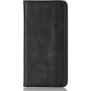 Xiaomi Redmi Note 11 Pro+ (Plus) Vintage Look Læder Cover m. Pung - Sort