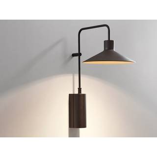 Bover Platet A01 udendørs LED-væglampe, grøn skærm