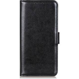 Samsung Galaxy M11 Læder Flip Cover m. Pung & Ståfunktion - Sort