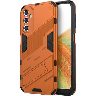 Samsung Galaxy A24 Hybrid Håndværker Cover m. Kickstand - Orange