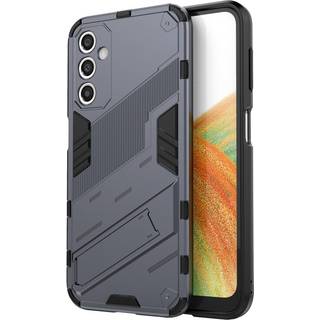 Samsung Galaxy A24 Hybrid Håndværker Bagside Cover m. Kickstand - Grå
