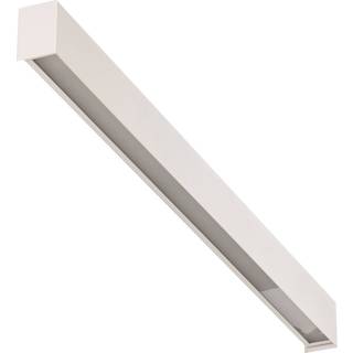 Væglampe Straight M, 92 cm, hvid