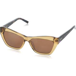 DKNY DK535S 730 55 Solbriller Mænd Brun - Transparent Amber Brown - 55mm