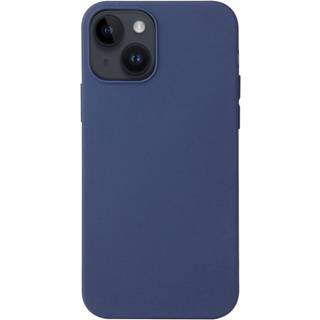 iPhone 14 Fleksibelt Bagside Cover - Blå