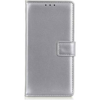 Samsung Galaxy M52 (5G) Folio Læder Flip Cover m. Pung - Sølv